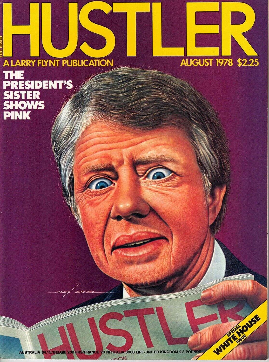 HUSTLER A LARRY FLYNT PUBLICATION AUGUST 1978