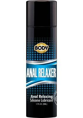 BODY ACTION ANAL RELAXER SILICONE LUBE 1.7oz