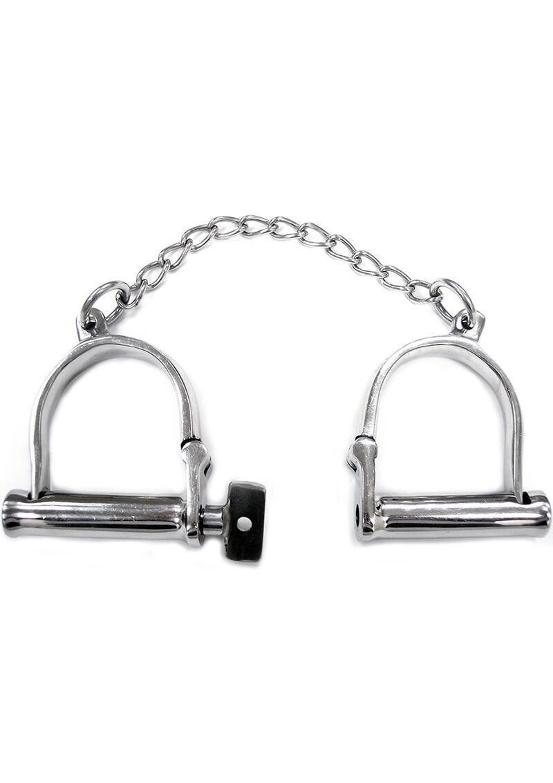 ROUGE STAINLESS STEEL WRIST SHACKLES