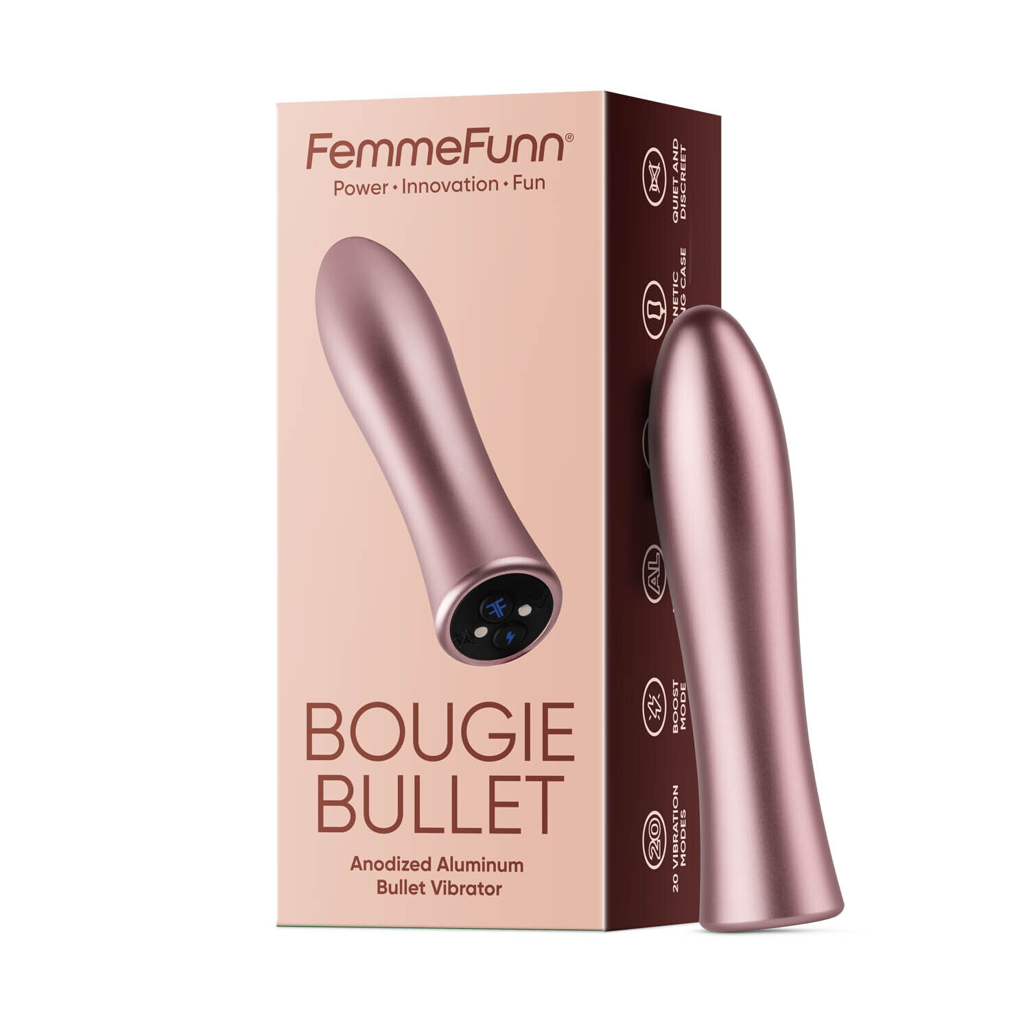 FEMME FUNN BOUGIE BULLET ROSE GOLD