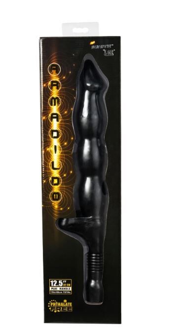 ARMADILDO WITH HANDLE BLACK 12.5in