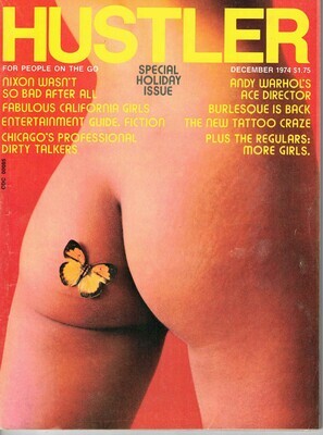 HUSTLER: FOR PEOPLE ON THE GO DECEMBER 1974