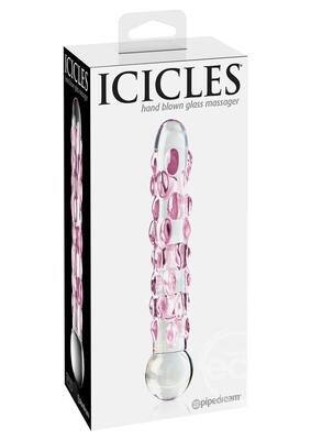 ICICLES NO7 GLASS DILDO 7inch