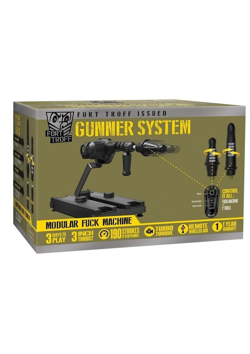 FORT TROFF'S  GUNNER 3-IN-1 MACHINE WITH REMOTE CONTROL