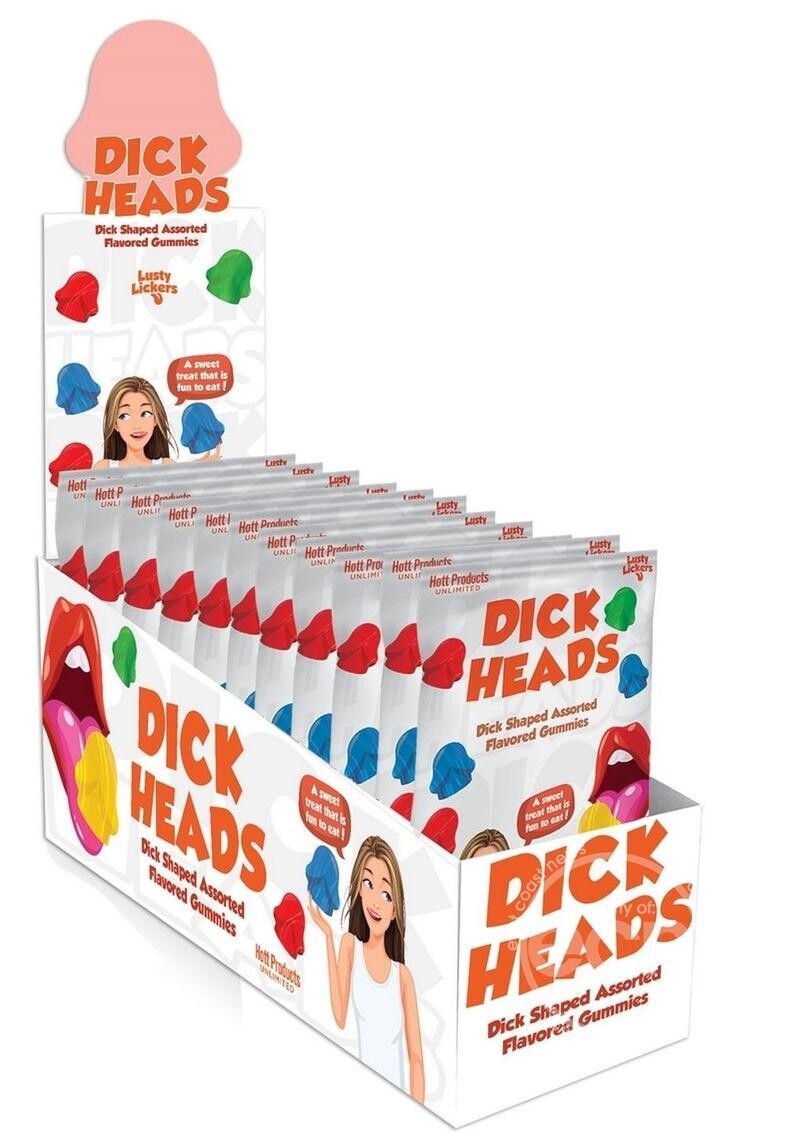 DICK HEADS PENIS SHAPED GUMMIES