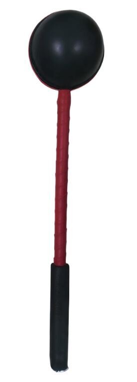 BLACK & RED LEATHER MALLET