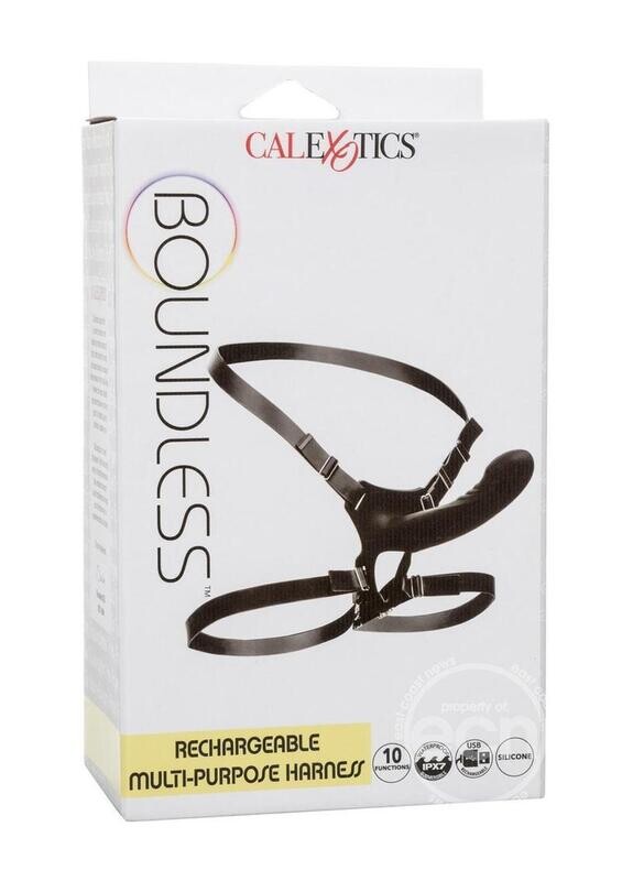BOUNDLESS RECHARGEABLE MULTI PURPOSE HARNESS WITH PROBE BLACK