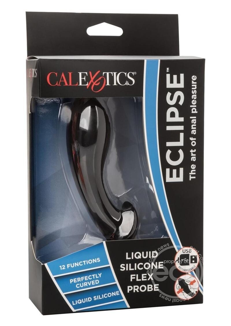 ECLIPSE LIQUID SILICONE FLEX PROBE BLACK
