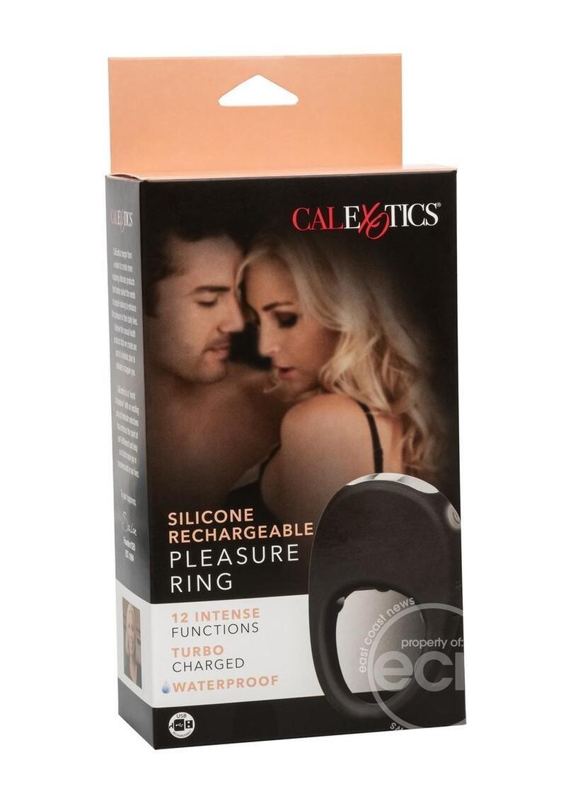 SILICONE RECHARGEABLE PLEASURE RING