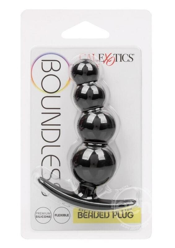 BOUNDLESS BEADED SILICONE ANAL PLUG
