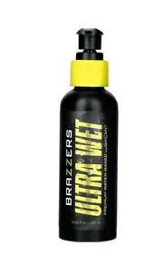BRAZZERS ULTRA WET WATER BASED LUBRICANT 4.23oz