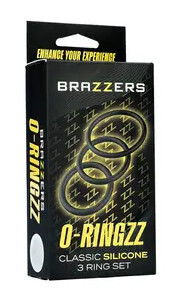 BRAZZERS O-RINGZZ 3PC SILICONE RING SET