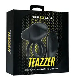 BRAZZERS TEAZZER REMOTE VIBRATING COCK RING
