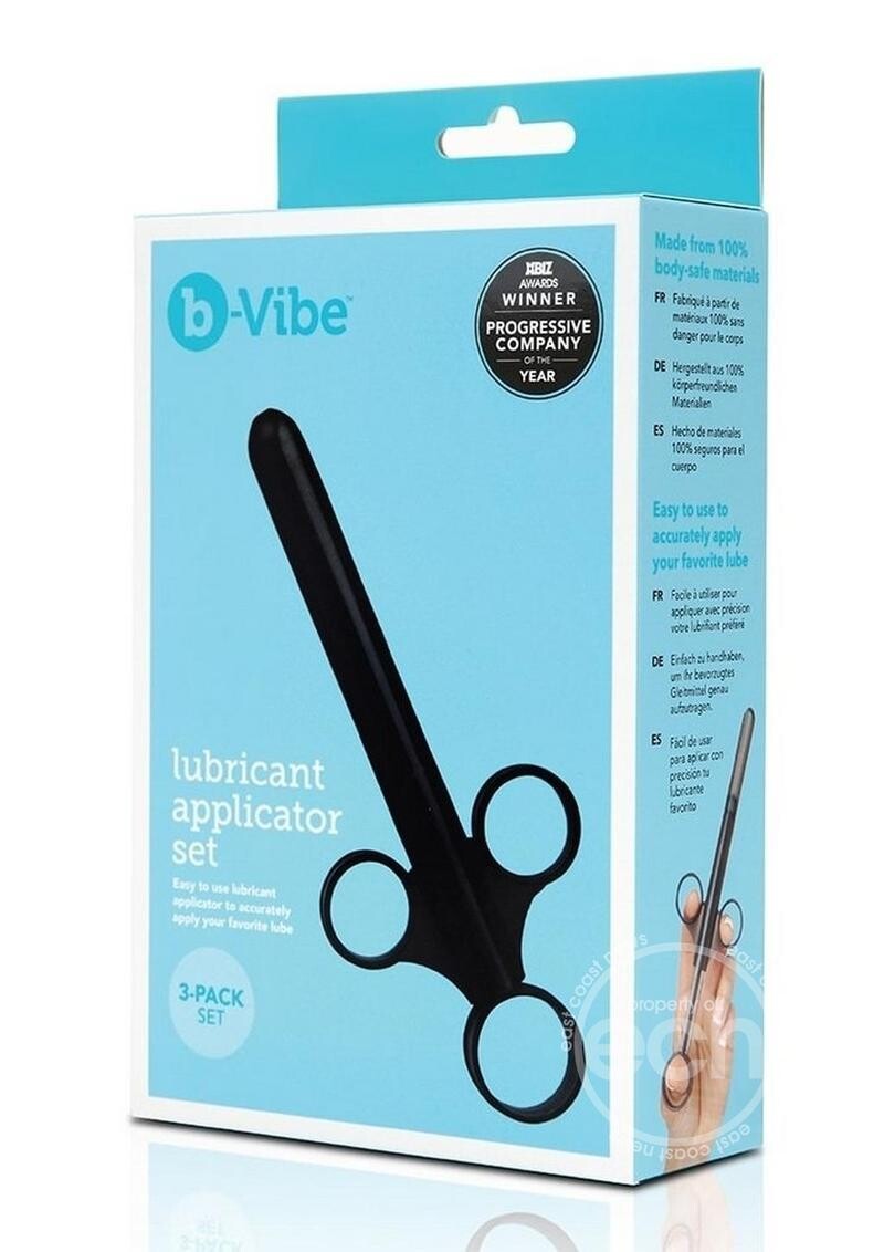 B-VIBE LUBRICANT APPLICATOR 3PK