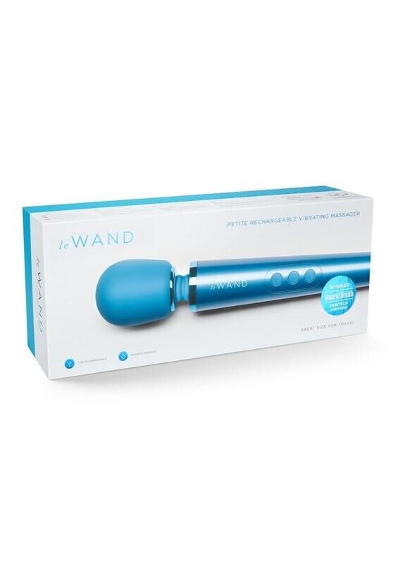 LE WAND PETITE VIBE MASSAGER BLUE