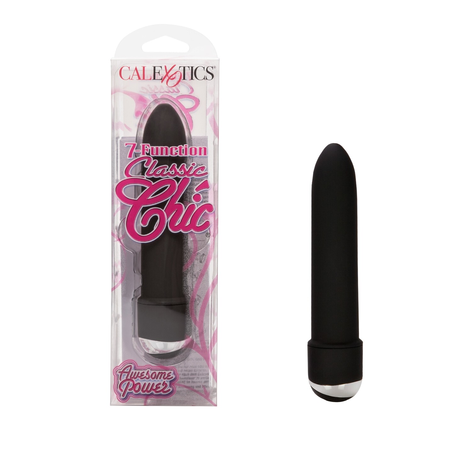 7 FUNCTION CLASSIC CHIC 4.25" MIN, Color: BLACK
