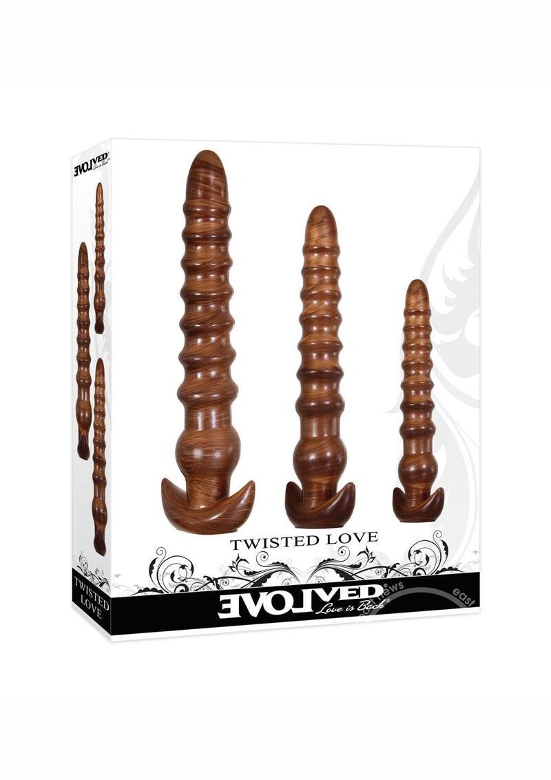 EVOLVED TWISTED LOVE 3 PC PLUG SET