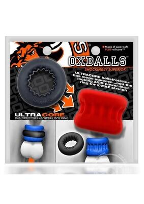 OXBALLS ULTRACORE BALL STRETCHER, Color: RED ICE