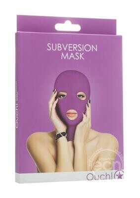 OUCH! SUBVERSION MASK, Color: PURPLE