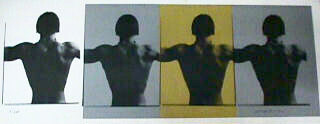 POSTER - Christopher Makos: BACK 2 BACK SILVER/GOLD POSTER - Christopher Makos: BACK 2 BACK SILVER/GOLD