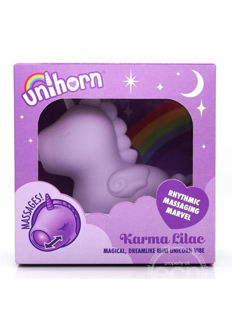 UNIHORN KARMA LILAC RECHARGEABLE CLITORAL VIBRATOR