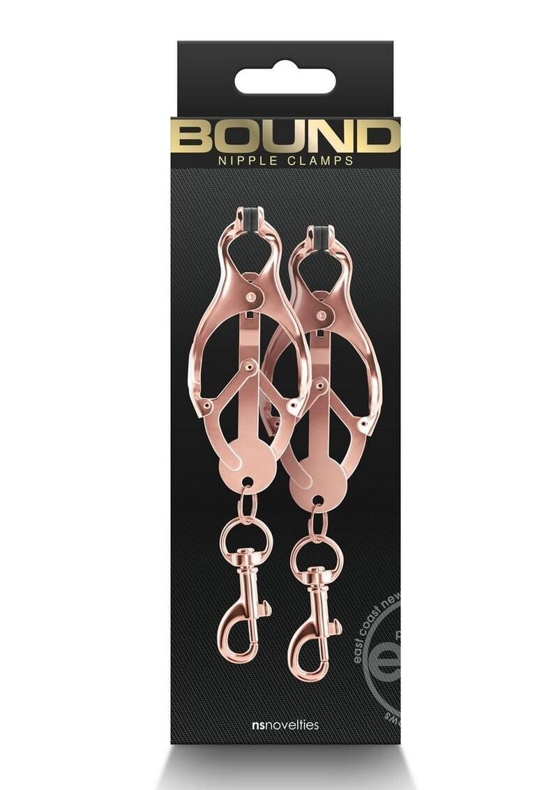 BOUND NIPPLE CLAMPS C3 ROSE GOLD
