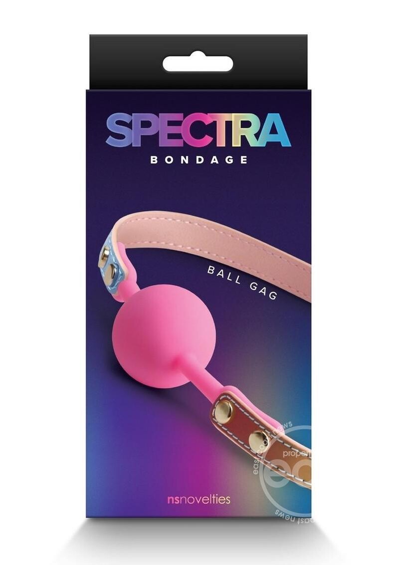 SPECTRA BONDAGE BALLGAG RAINBOW (DISC.)
