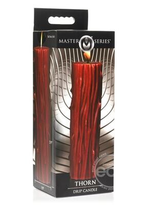 MASTER SERIES THORN DRIP CANDLE BROWN