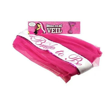 MISS BRIDE TO BE VEIL PINK - 50% OFF