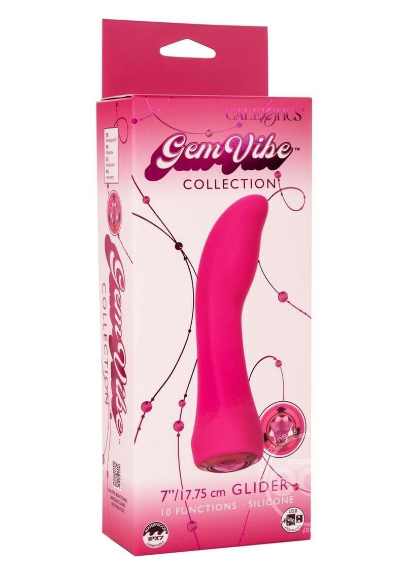 GEM VIBE COLLECTION GLIDER RECHARGEABLE G-SOPT VIBRATOR