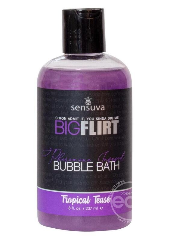 BIG FLIRT PHEROMONE BUBBLE BATH  8 OZ