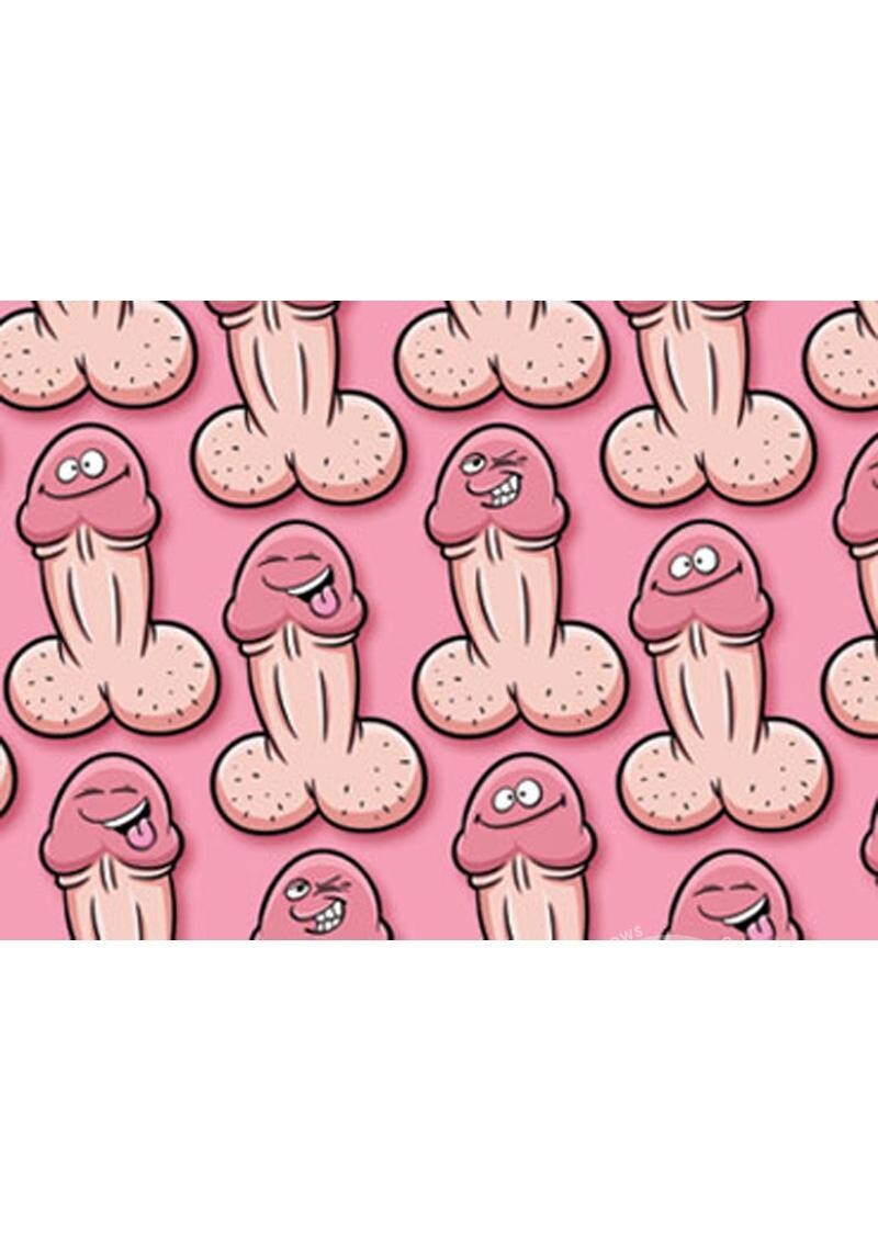 FUNNY PECKER GIFT WRAP