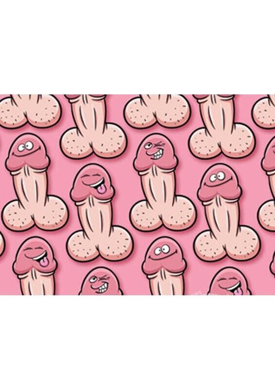 FUNNY PECKER GIFT WRAP