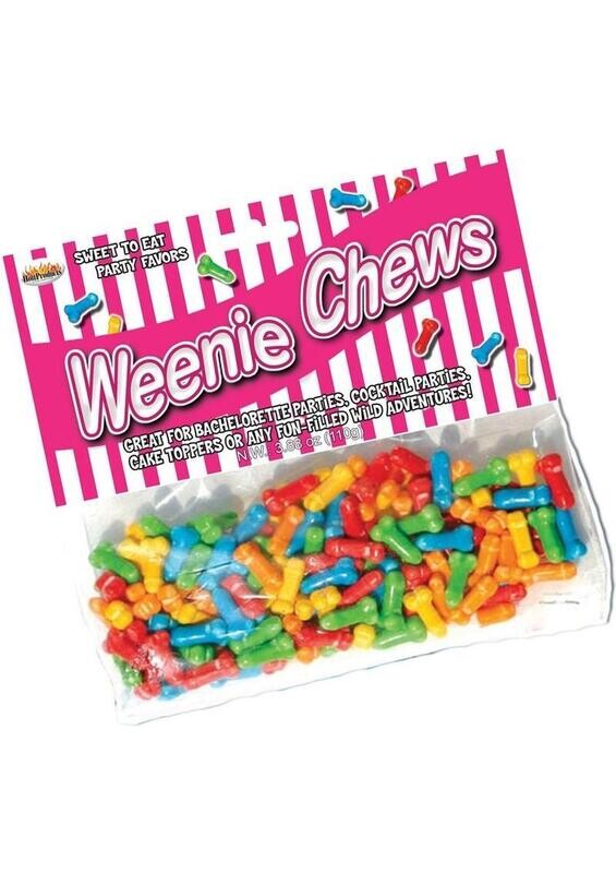 WEENIE CHEWS 125PC BAG