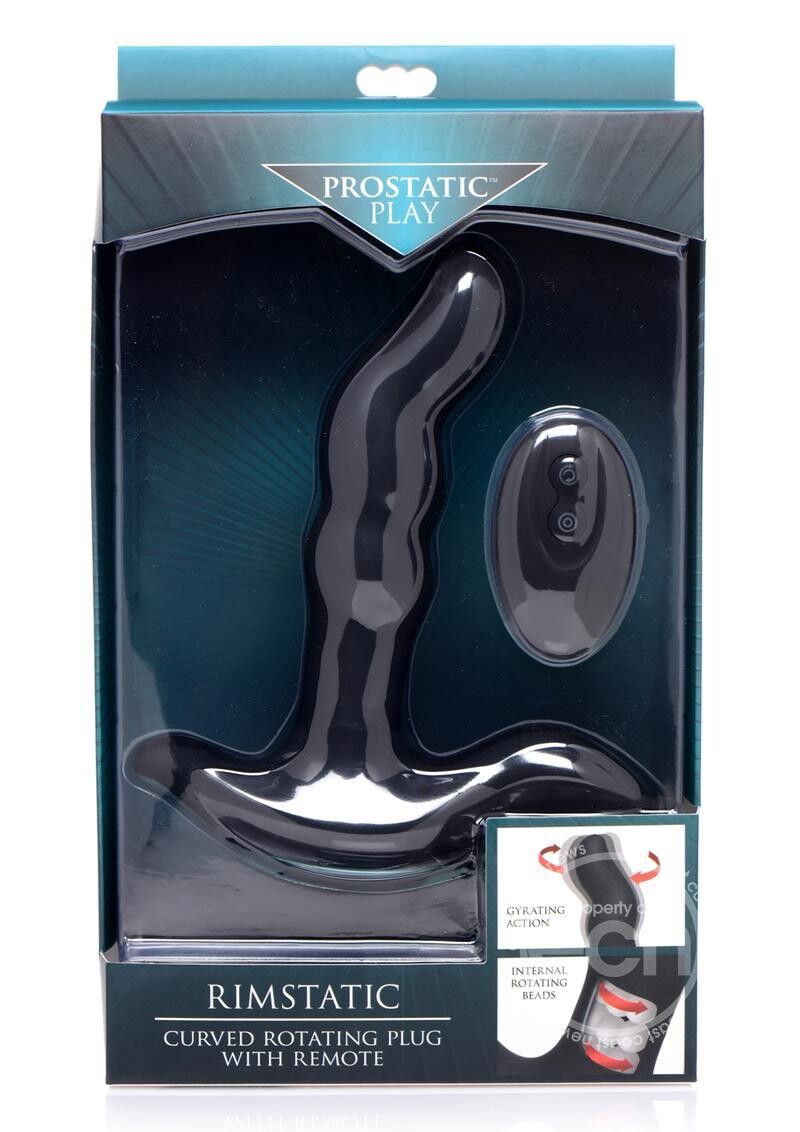 PROSTATIC PLAY CURVED ROTATING PROSTATE PLUG