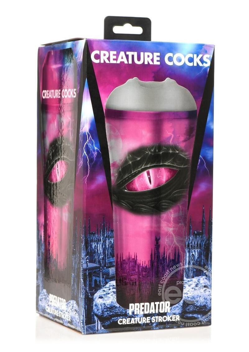 Creature Cocks Predator Creature Stroker Gray & Black