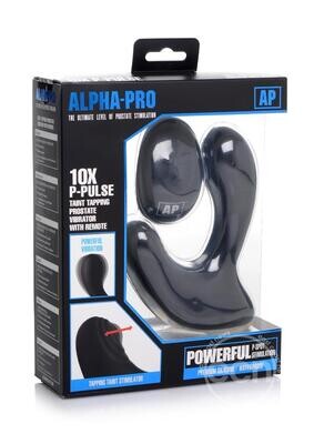 ALPHA-PRO 10X P-PULSE REMOTE CONTROL PROSTATE VIBRATOR