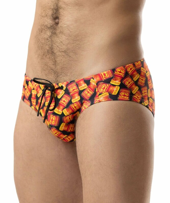 NASTY PIG SWIM POPPERS BIKINI RED