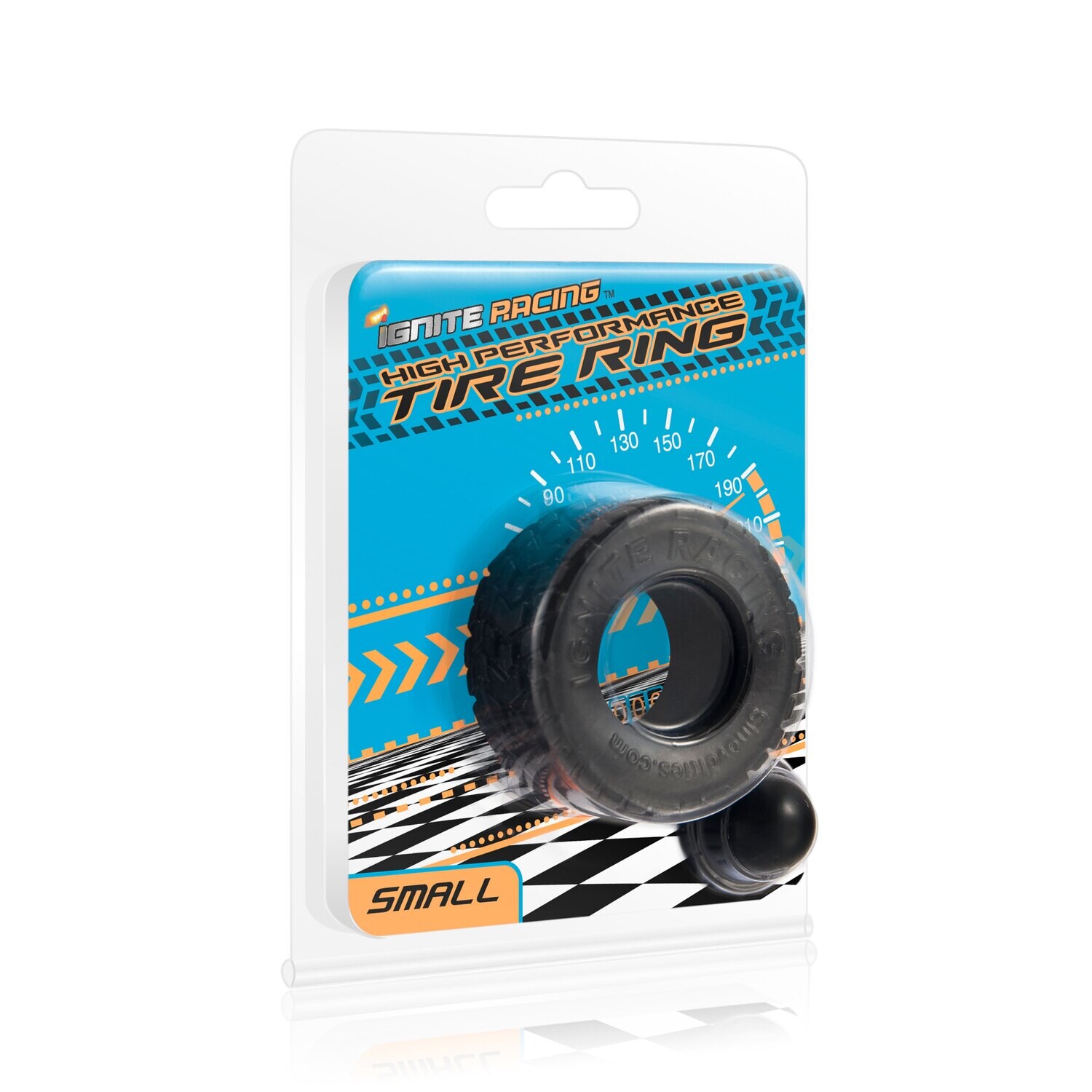 HIGH PERFORMANCE TIRE RING, Color: BLACK, Size: SMALL
