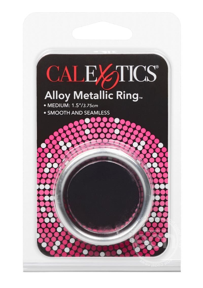 ALLOY METALLIC COCK RING, Size: 1.5inch