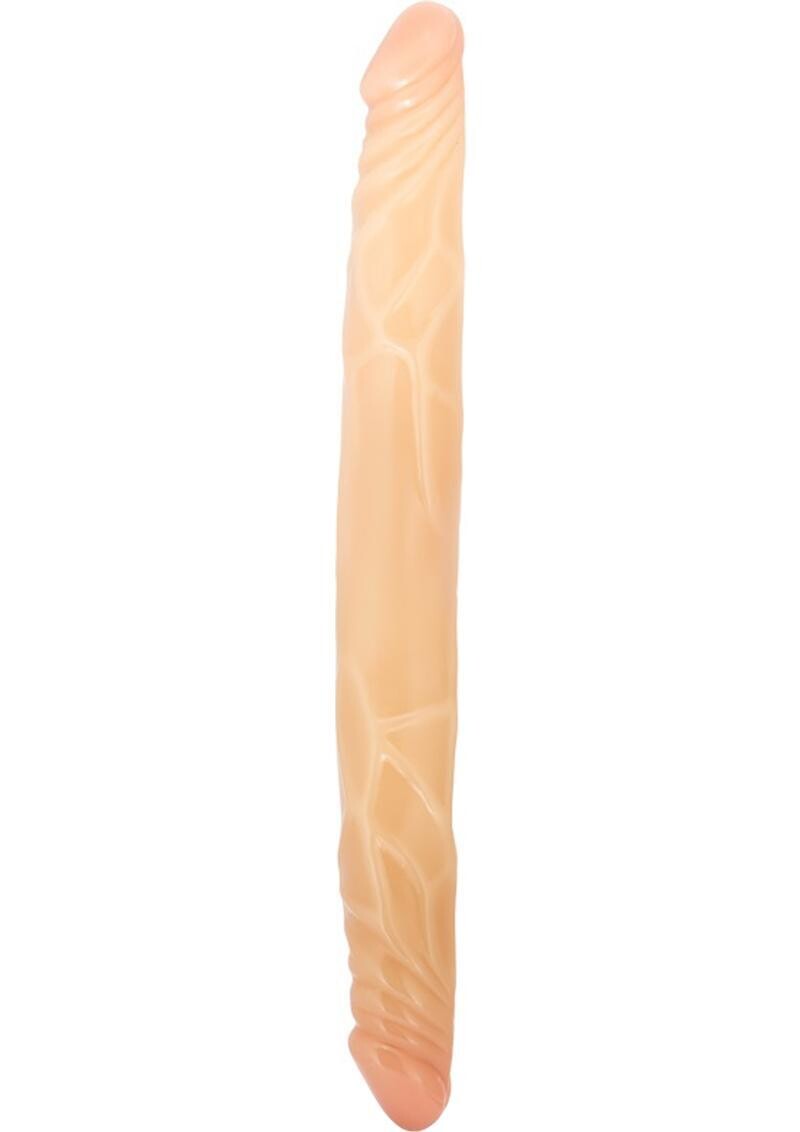 B YOURS DOUBLE DILDO 14inch, Color: FLESH