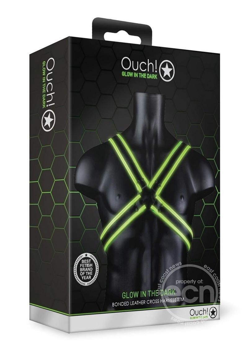 OUCH! CROSS HARNESS GLOW IN THE DARK