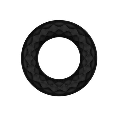 FORTO F-15 VIBRATING COCK RING, Color: BLACK