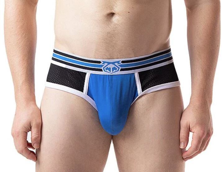 NASTY PIG XPOSED CLASSIC BRIEF CHELSEA BLUE/BLACK, Size: SMALL