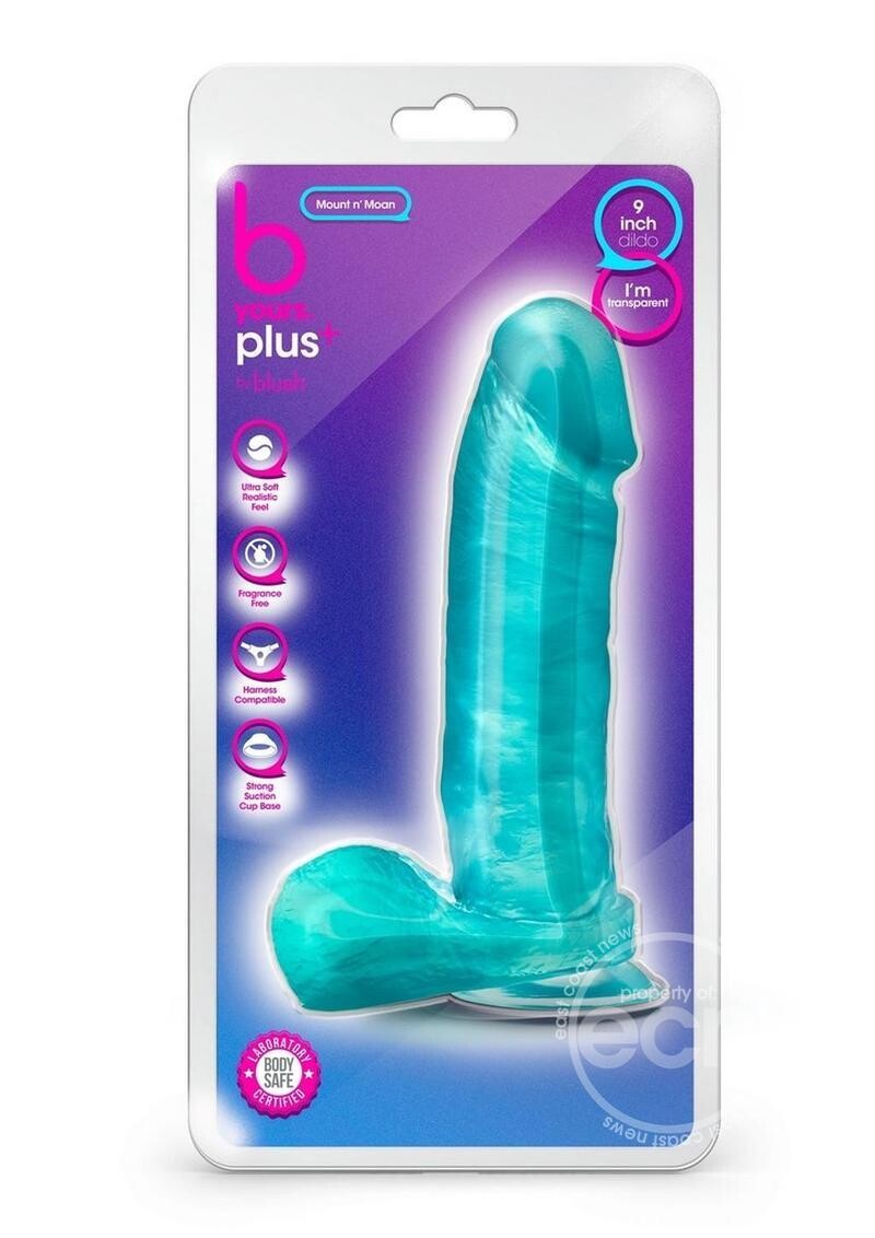 BE YOURS MOUNT N MOAN REALISTIC , Color: TEAL