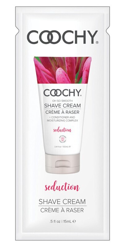 COOCHY SHAVE CREAM SEDUCTION 15ml FOIL PACK