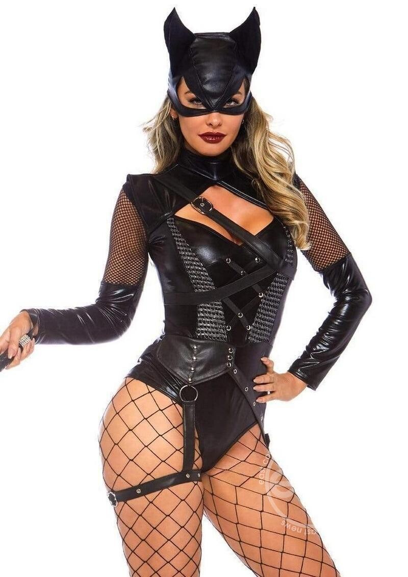 VILLAINESS VIXEN 2PC BLACK, Size: SMALL