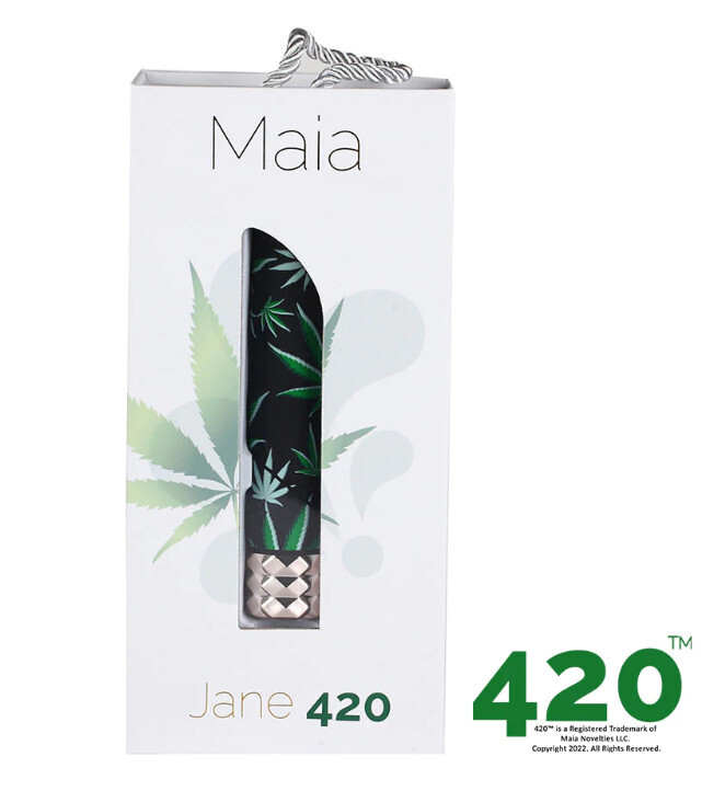 MAIA JANE SUPERCHARGED 420 LEAF PRINT BULLET