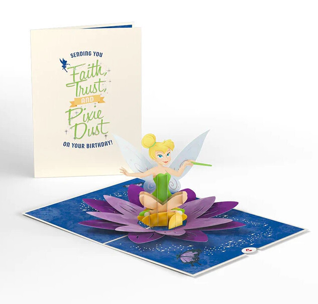 LOVEPOP TINKER BELL PIXIE DUST BIRTHDAY POP-UP CARD