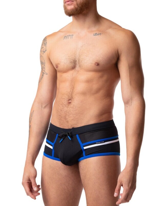 NASTY PIG REPLAY SQUARE CUT BLACK/PRINCE BLUE